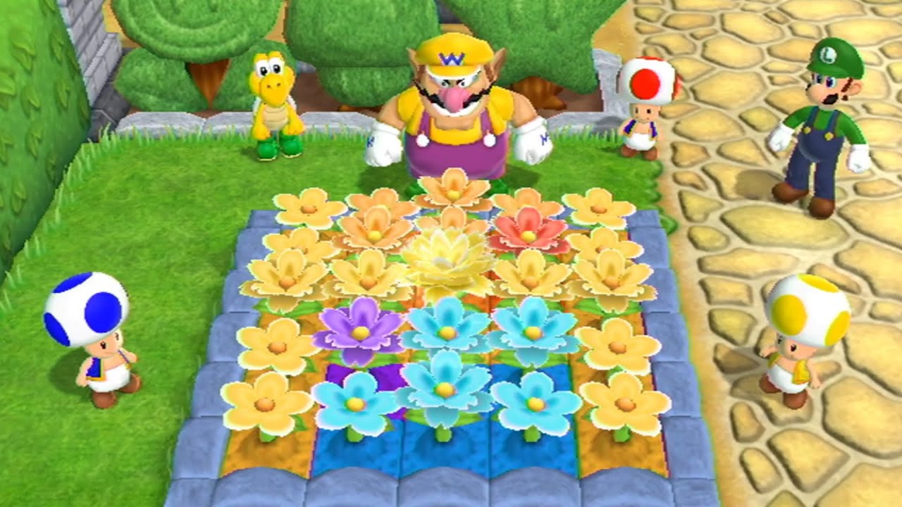 MARIO PARTY 9 GARDEN BATTLE MASTER DIFFICULTY