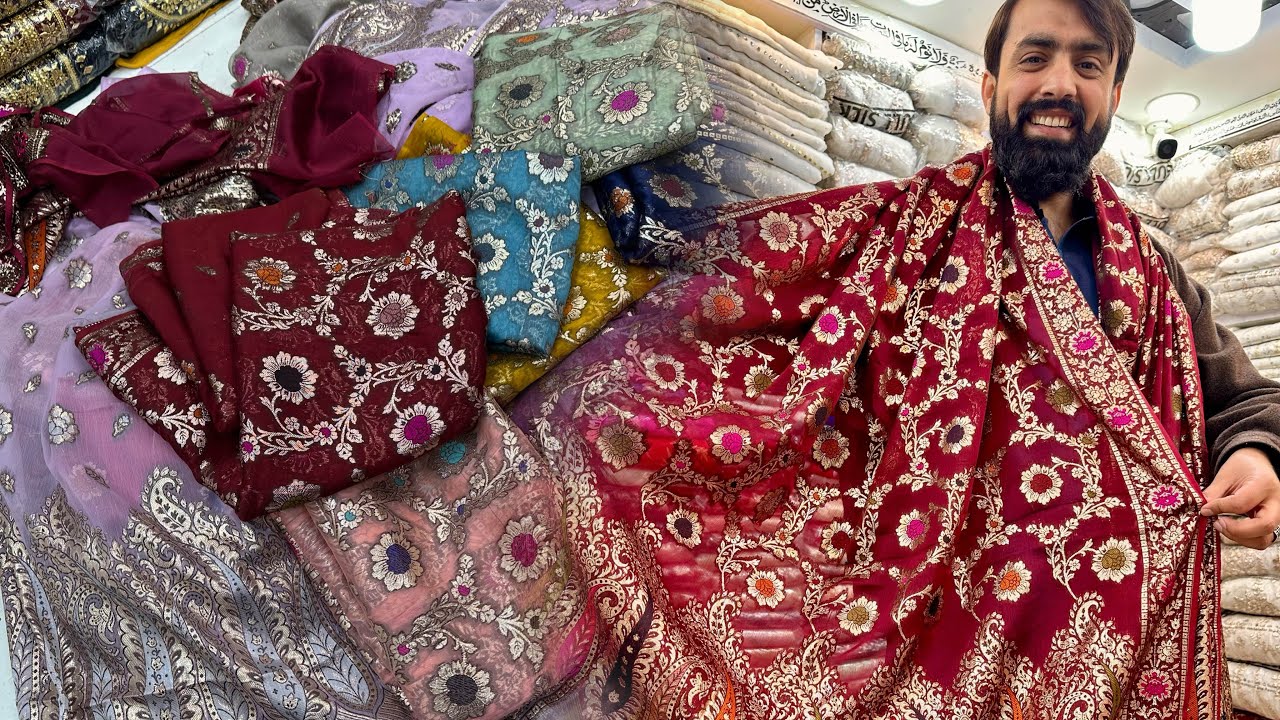 Banarsi suit design/Zari jamawar design/Banarsi kalamkar suit design/jamawar suit design,Gullsilk