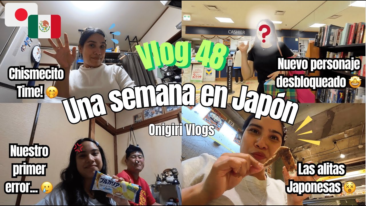 Nuestro primer ERROR... 🧂😵 + Nueva amiga MEXICANA 🇲🇽 viviendo en JAPÓN 🇯🇵 | 48 Onigiri Vlogs