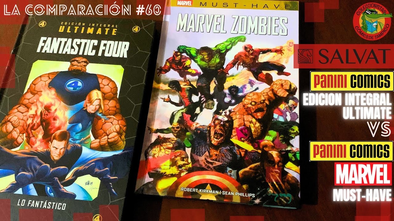 SALVAT PANINI ESPA&Ntilde;A ULTIMATE VS MARVEL MUST HAVE PANINI comics M&eacute;xico La comparaci&oacute;n #60