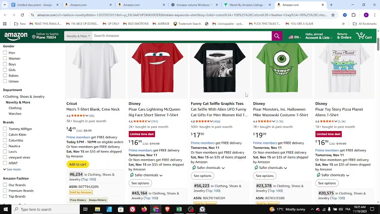 Как найти популярные дизайны футболок для продажи на Amazon &mdash; полное руководство