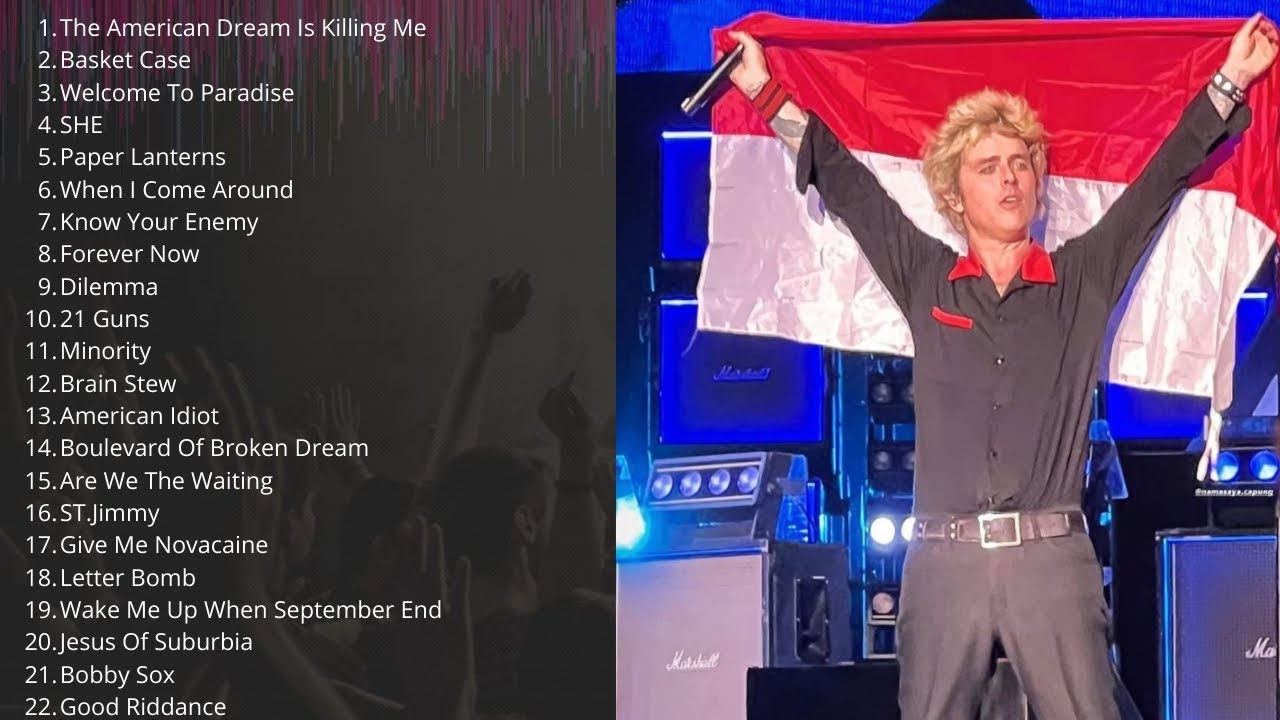 Kumpulan Lagu Green Day Tour di Jakarta 2025!