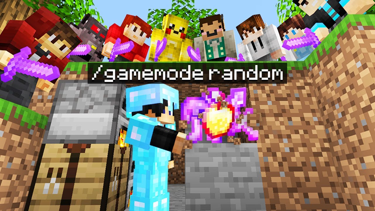 Minecraft Manhunt but all drops are RANDOM..