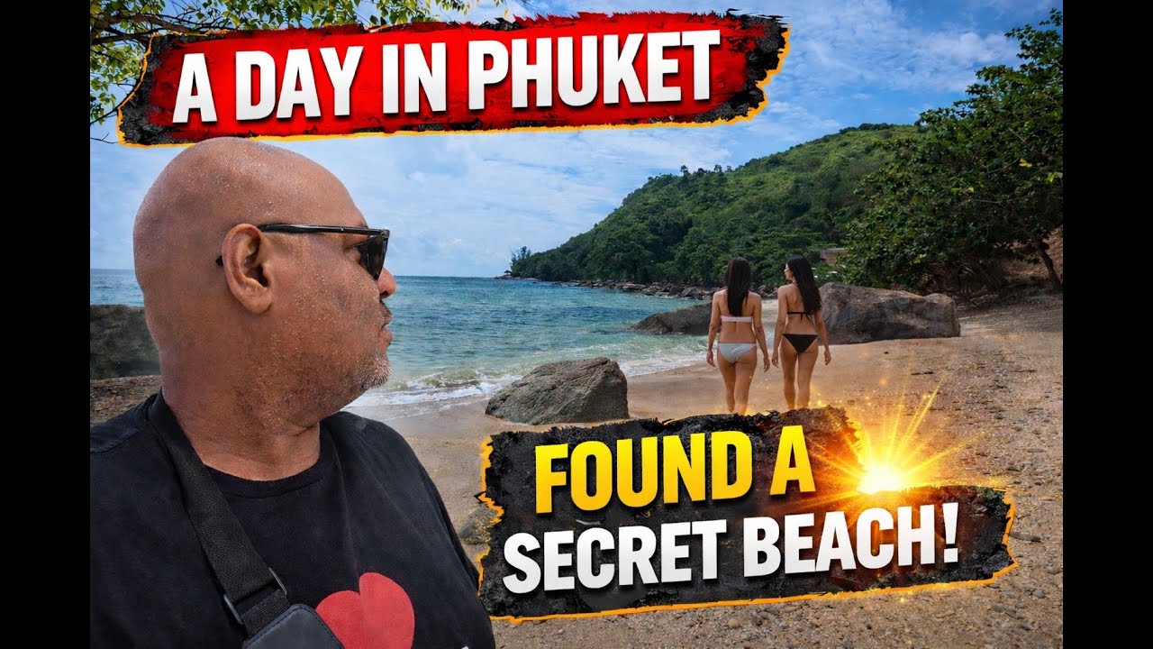 Found a secret beach A day in Phucket