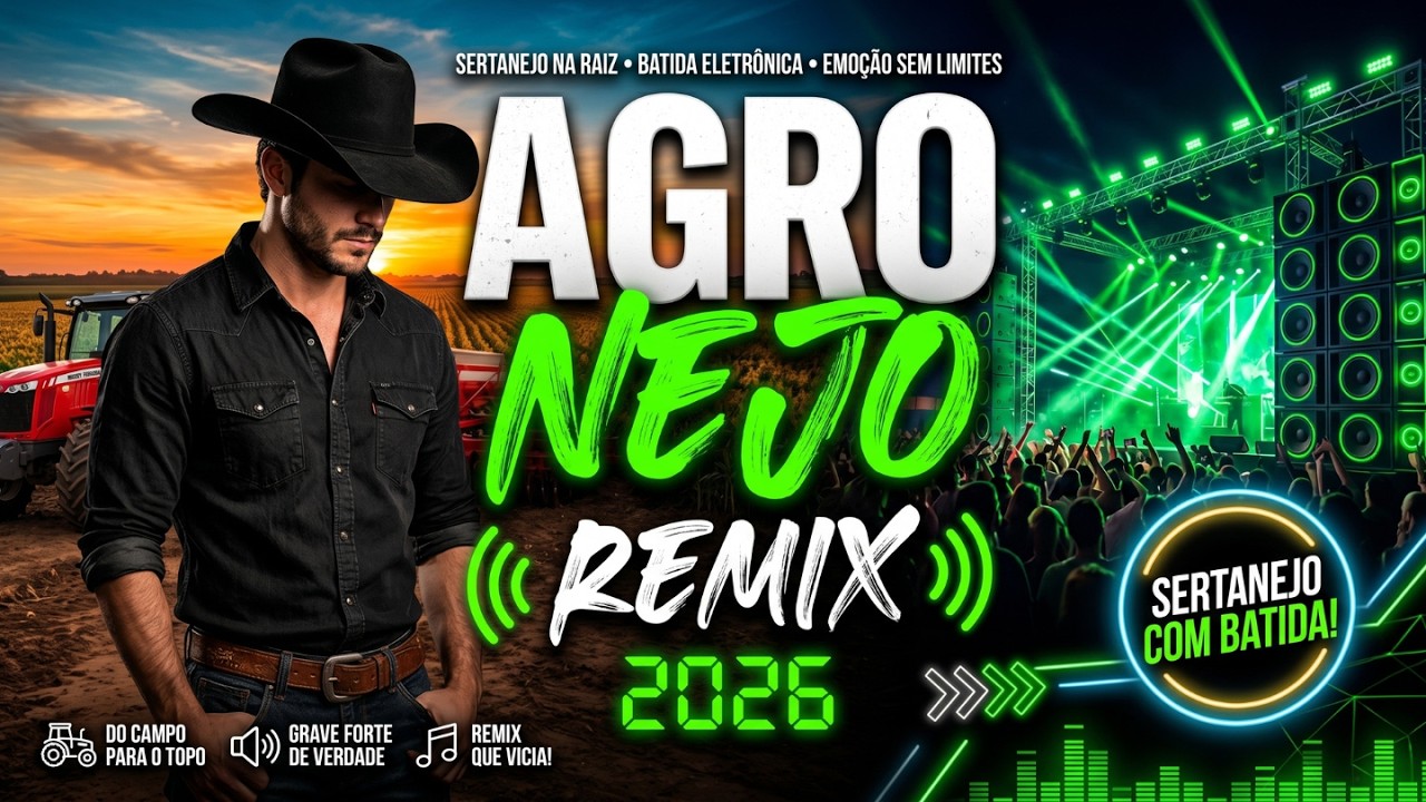 🔥 AGRONEJO REMIX 2026 🔥 As Melhores do Sertanejo Grave Forte 🚜🔊 Hits Virais do TikTok