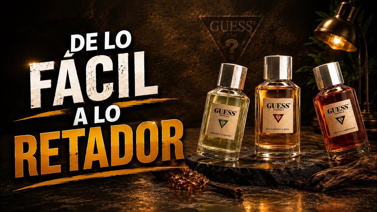 GUESS CON ESTILOS DIFERENTES (colección type 1,2,3)