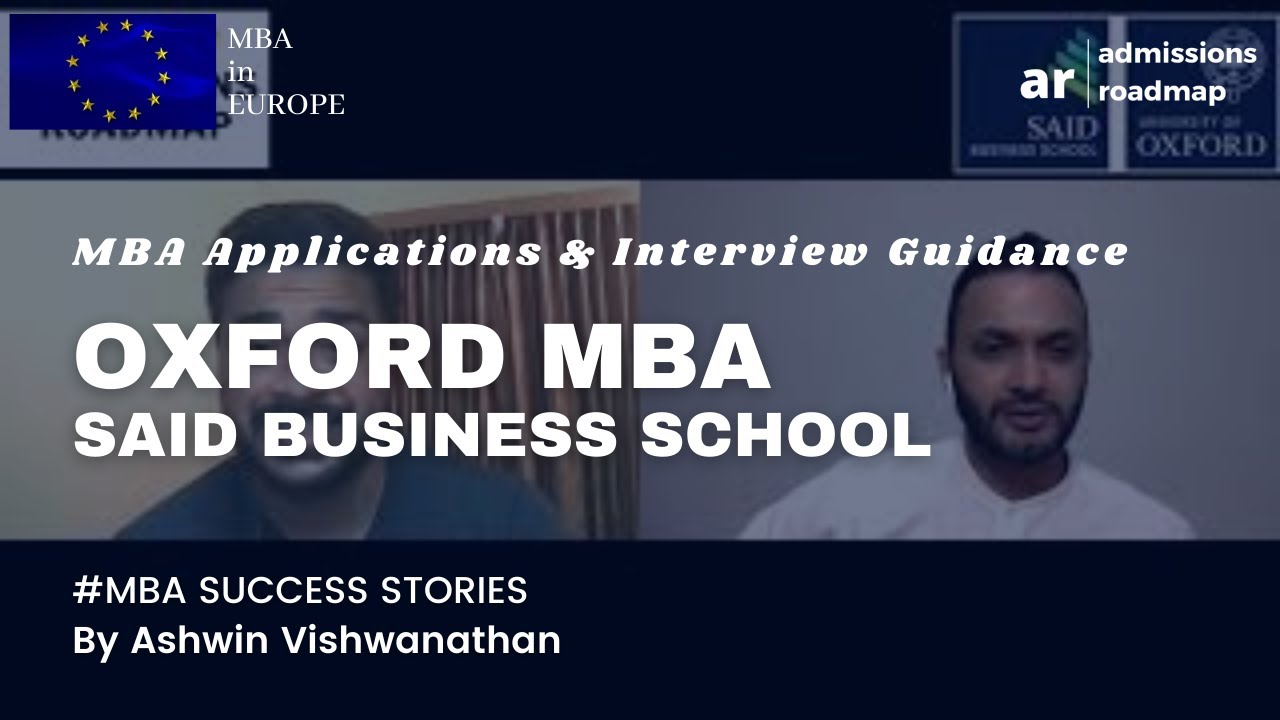 Oxford MBA Admissions | Said School of Business