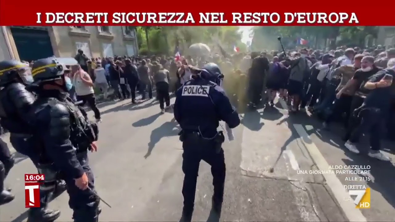 I decreti sicurezza nel resto d'Europa
