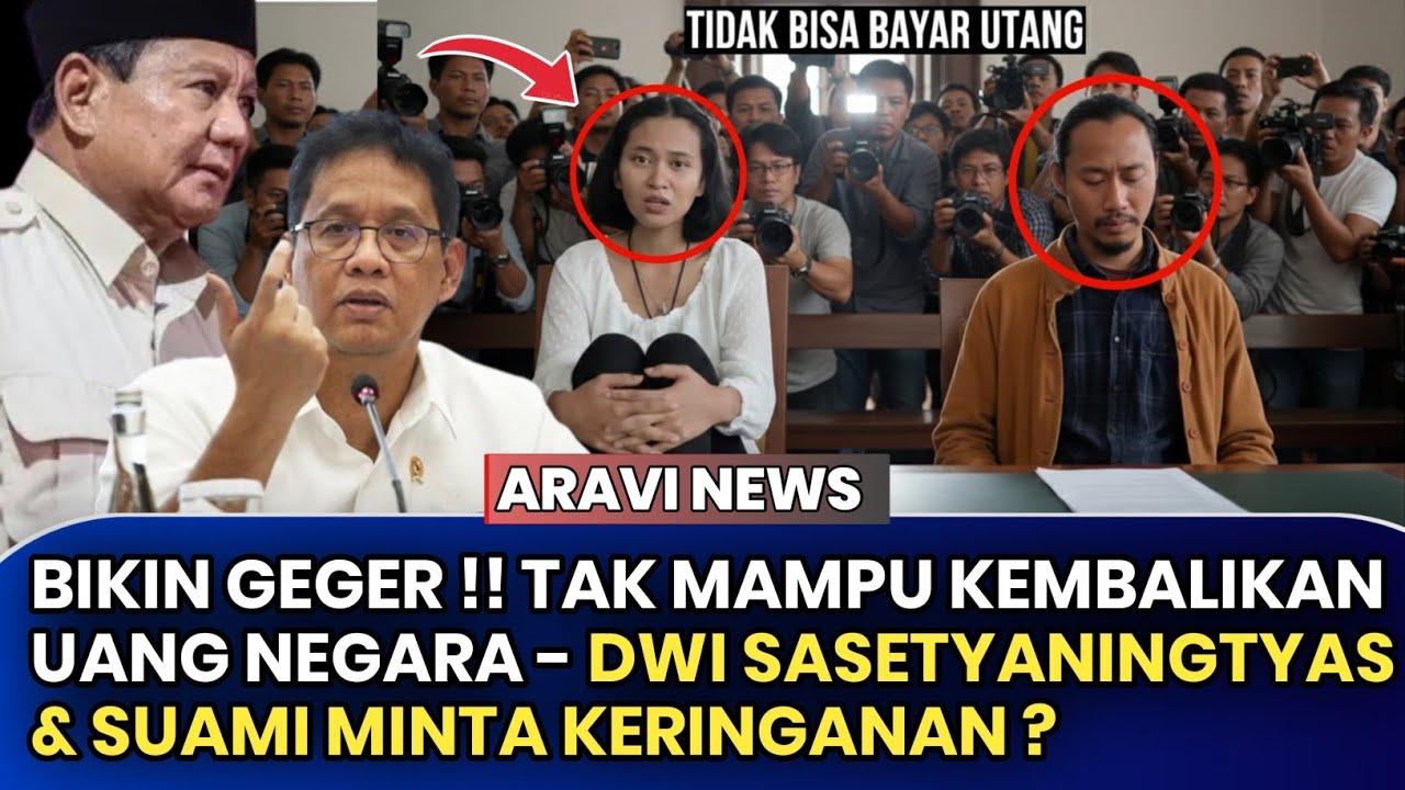 Tak Mampu Ganti Uang LPDP 3 Miliar !? Dwi Sasetyaningtyas dan Suami Minta Keringanan ? 