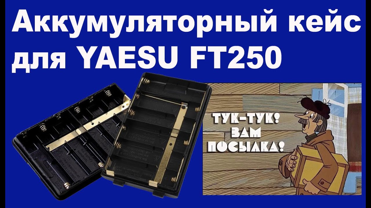 Аккумуляторный кейс для YAESU FT250