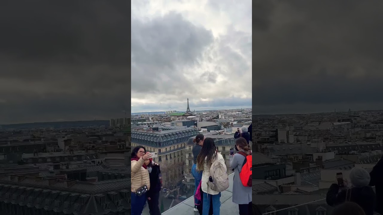Rooftop Galeries Lafayette #paris #france