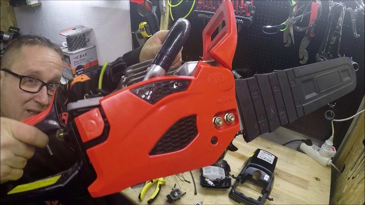 FUXTEC FX-KS162 Láncfűrész Benzincső csere