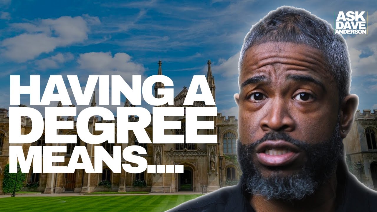 Dave Gets Real About Student Loans and College Degrees | Ask Dave Anderson