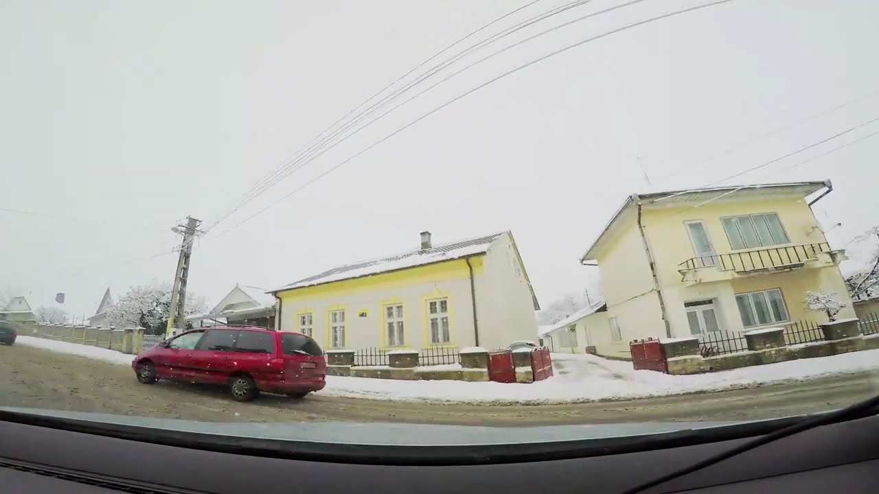 Suceava to Bacau a winter drive real time