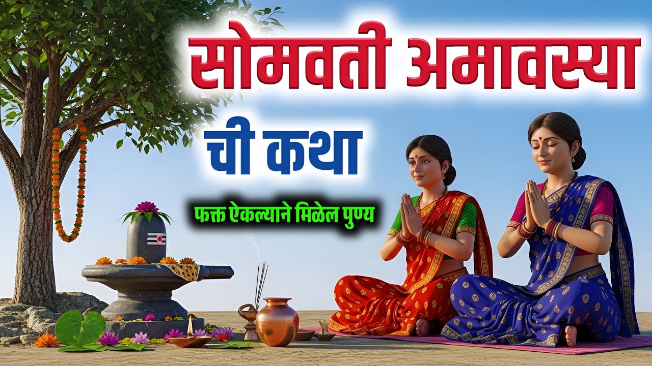 सोमवती अमावस्या ची पवित्र कथा | सोमवती अमावस्या व्रत कथा | somvati amavasya vrat katha in marathi&zwnj;