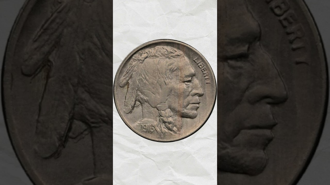 1916 Doubled Die Nickel The Hidden Treasure Worth Up to$30,000! #coin #nickel #coincollecting