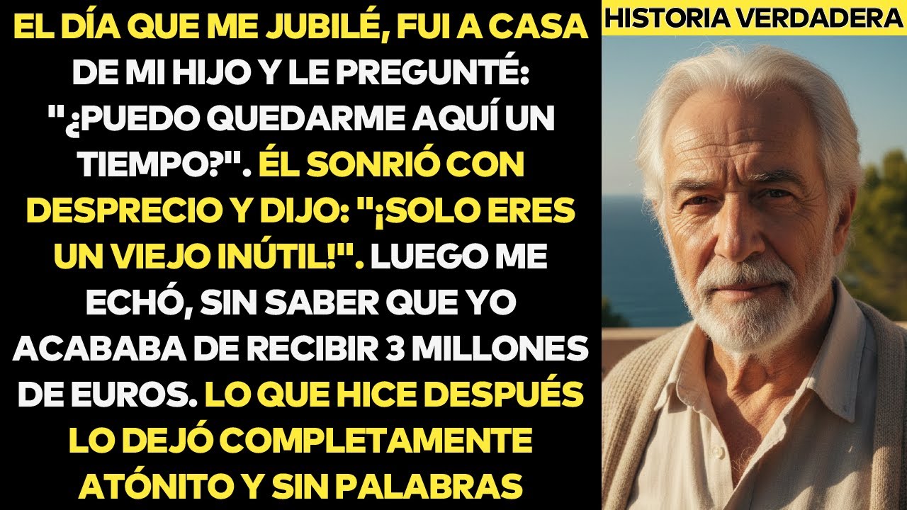 Mi Hijo Me Echó Al Saber De Mi Retiro — ¡Él No Sospechaba Mi Fortuna Secreta!
