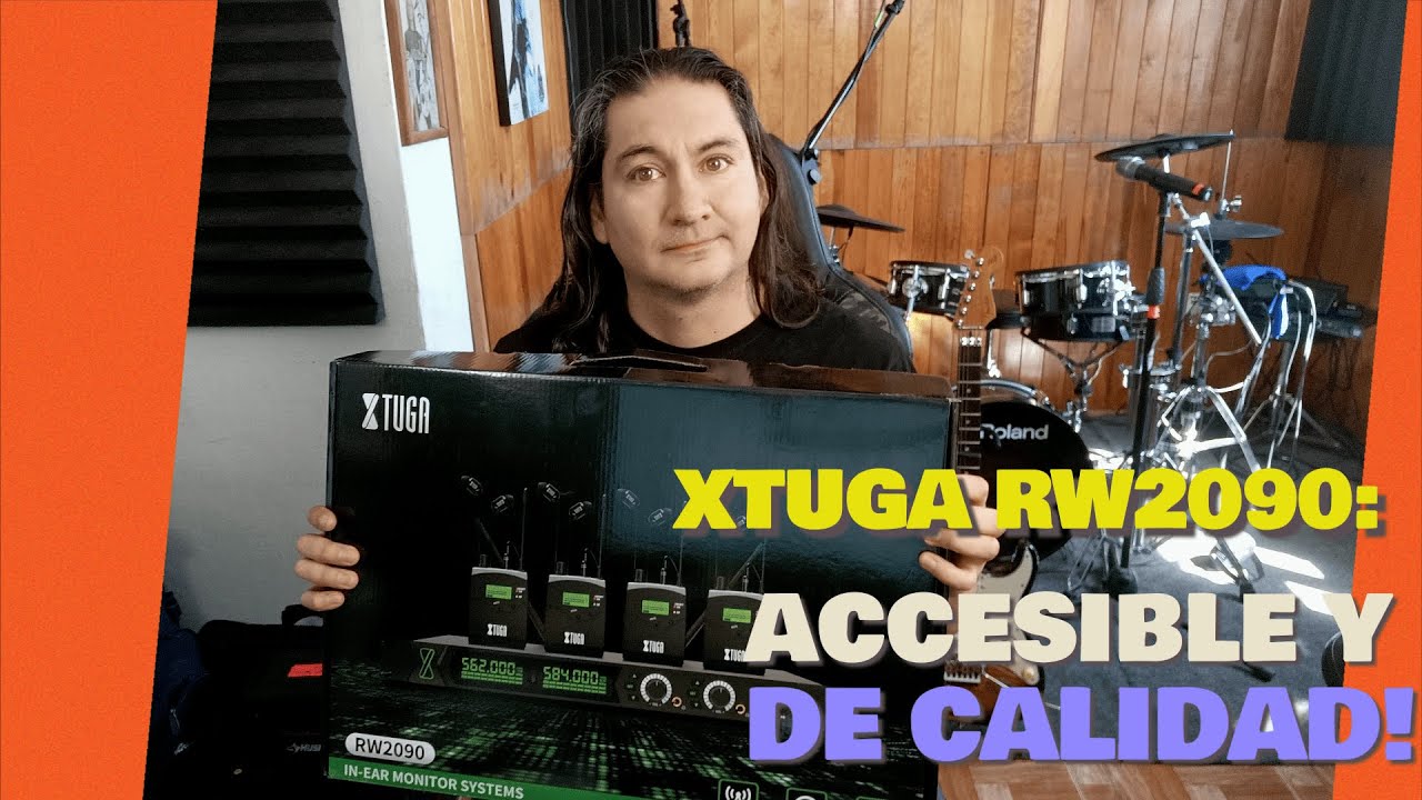 RESEÑA XTUGA RW2090... TODO LO QUE NECESITAS PARA EMPEZAR BIEN CON MONITOREO IN EAR INALAMBRICO!