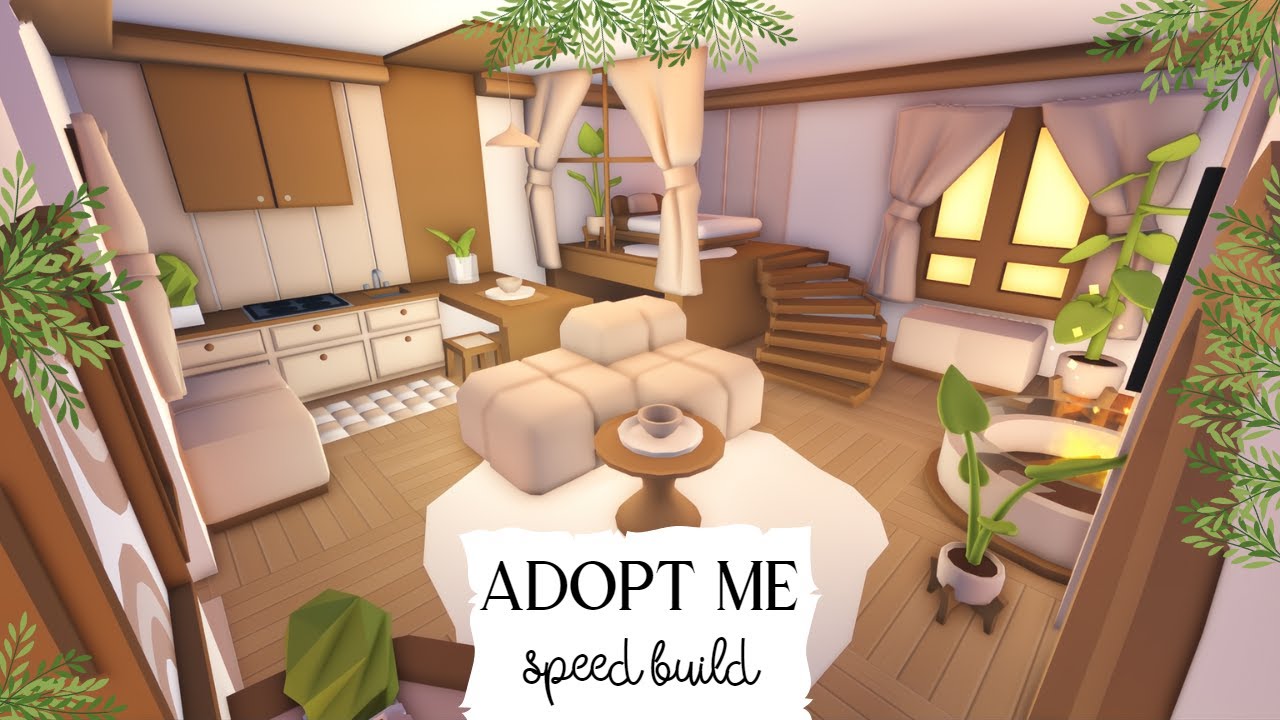 Cozy Tiny Farm House Speed Build 🌻 Roblox Adopt Me