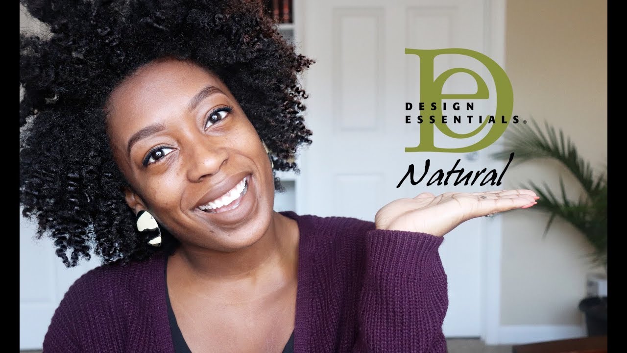 Flat twist out ft. Design Essentials Natural | LenaLoveCurls