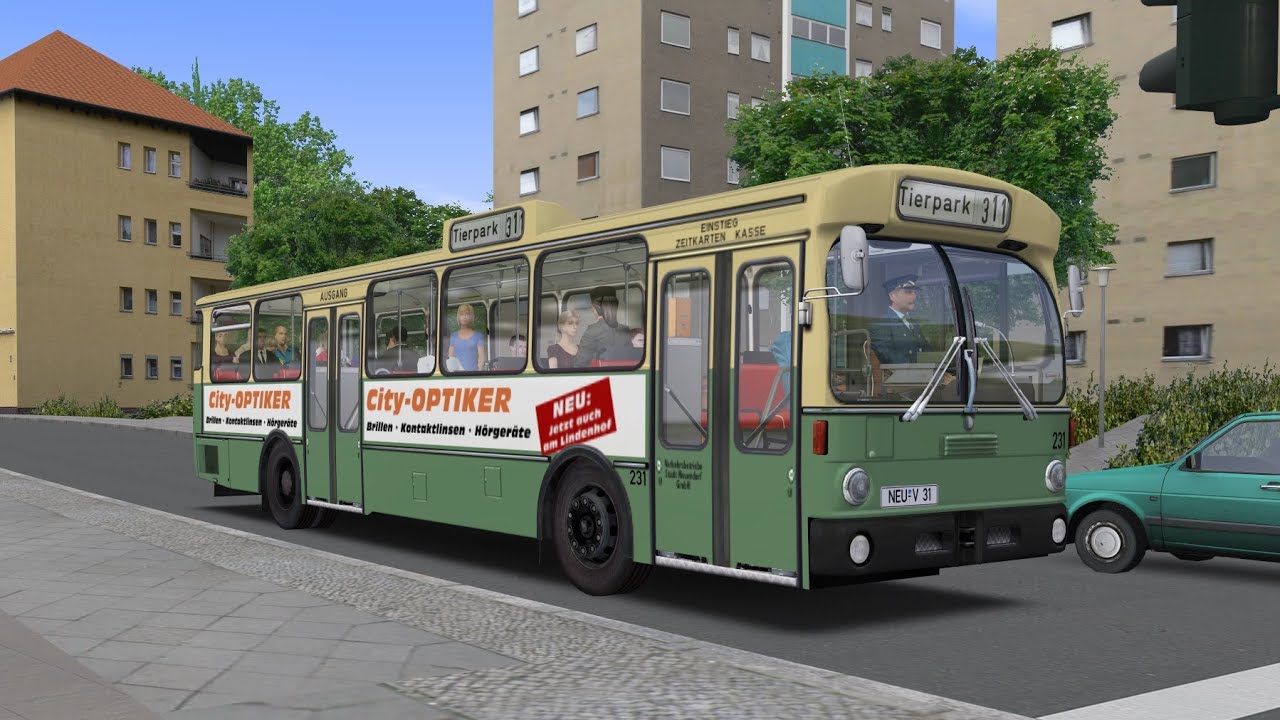 OMSI 2 | Neuendorf | 311: Stadttheater - Tierpark