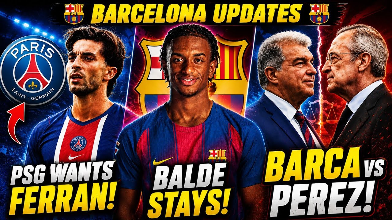 Barcelona STRIKE Back at Perez! PSG Want Ferran Torres, Madrid Facing Problems
