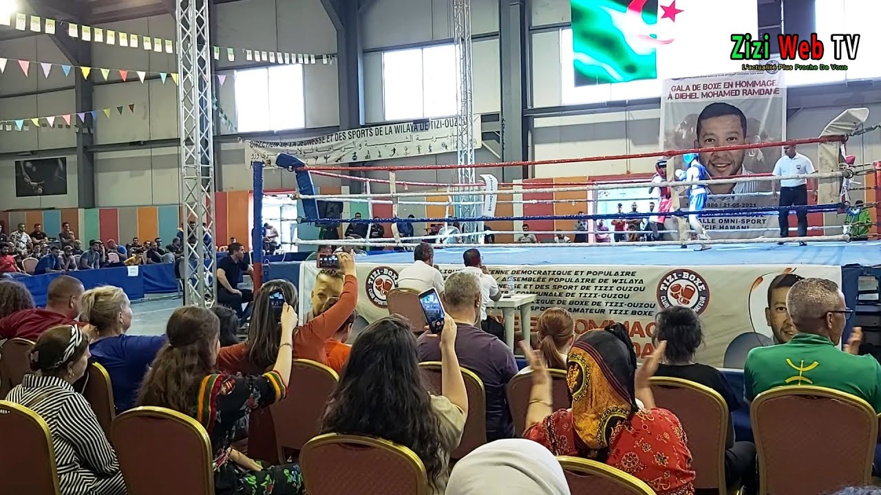Gala De Boxe à Tizi-Ouzou En Hommage à Feu 