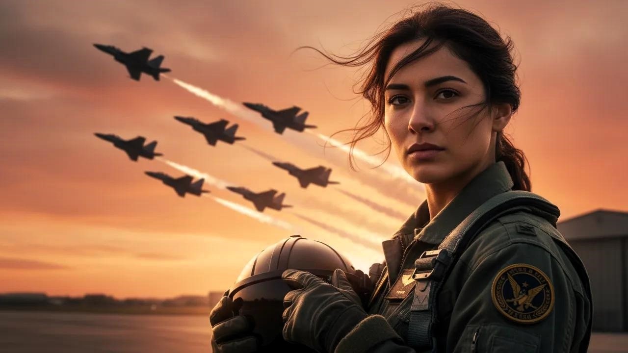 Nikt nie wiedział że była pilotką gdy samotnie zniszczyła osiem wrogich myśliwców