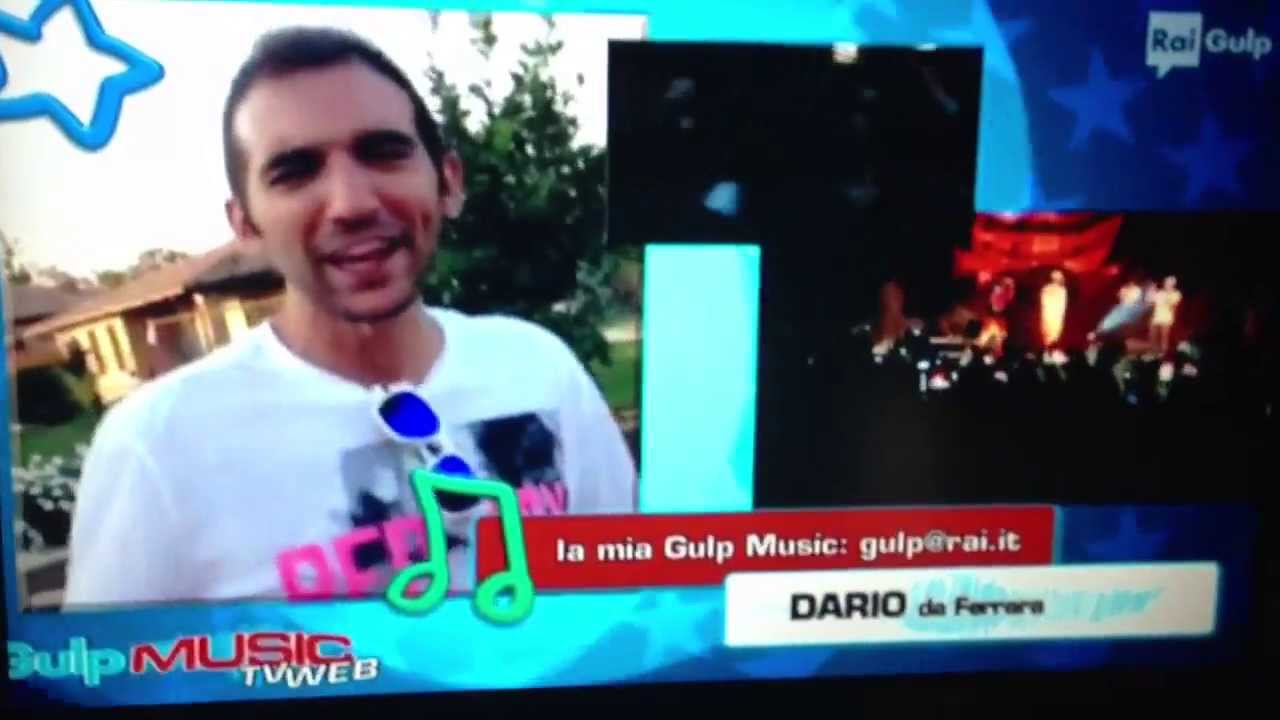 Dario mantovani su rai gulp music / Fedez/ promo time sulla Rai gulp