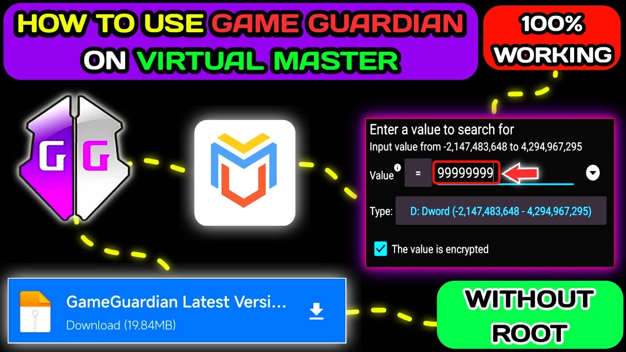 How to Use Game Guardian on Virtual Master (Without Root) in 2025