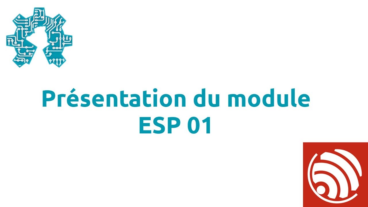 Présentation du module Wifi ESP 01