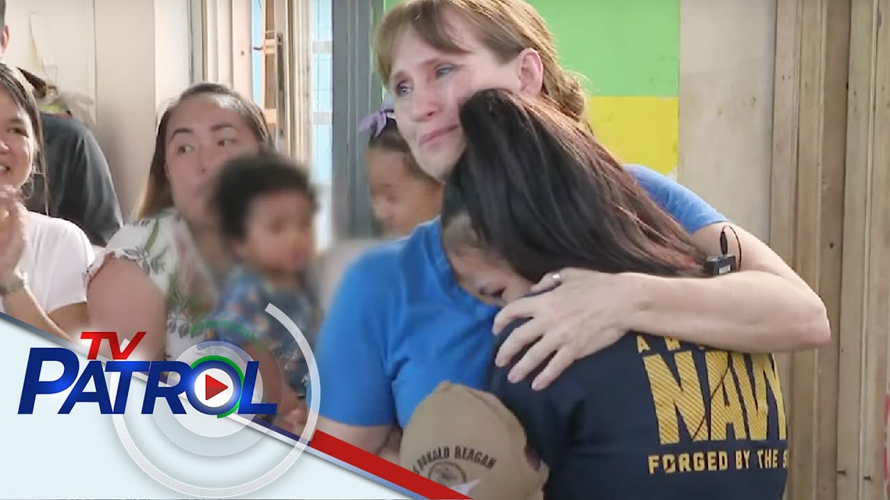 Pinay na nasa US Navy binalikan ang kinalakihang bahay ampunan sa QC | TV Patrol