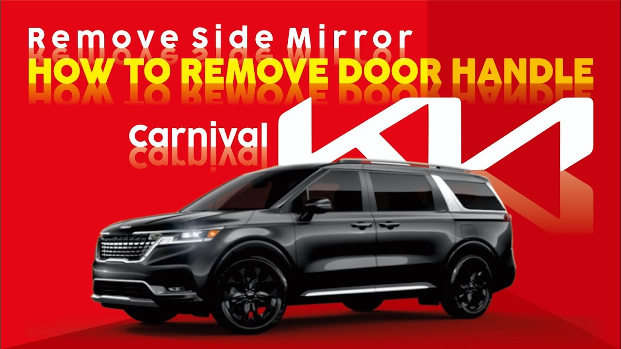 Cara melepas handle pintu KIA Carnival 2023 || Remove Door Handle Kia Carnival || Vinyl Wrap || PPF