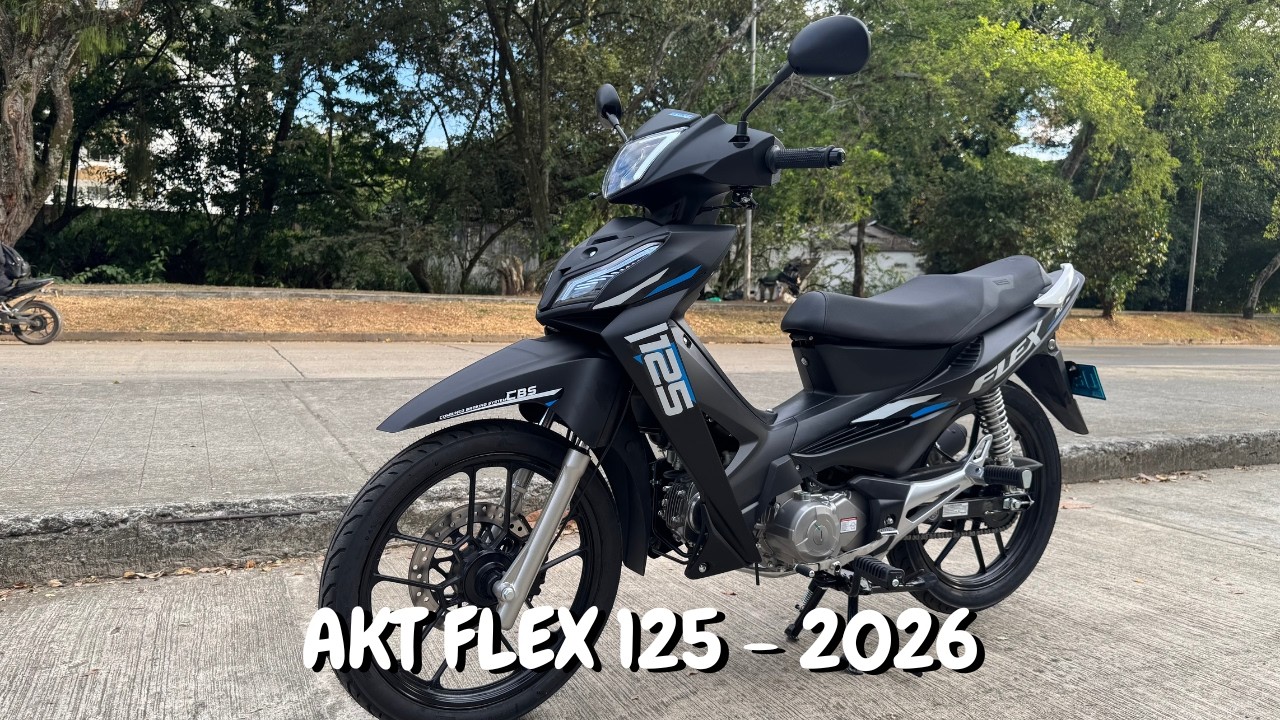 AKT FLEX 125 Mod 2026 - Review y prueba de manejo en calle