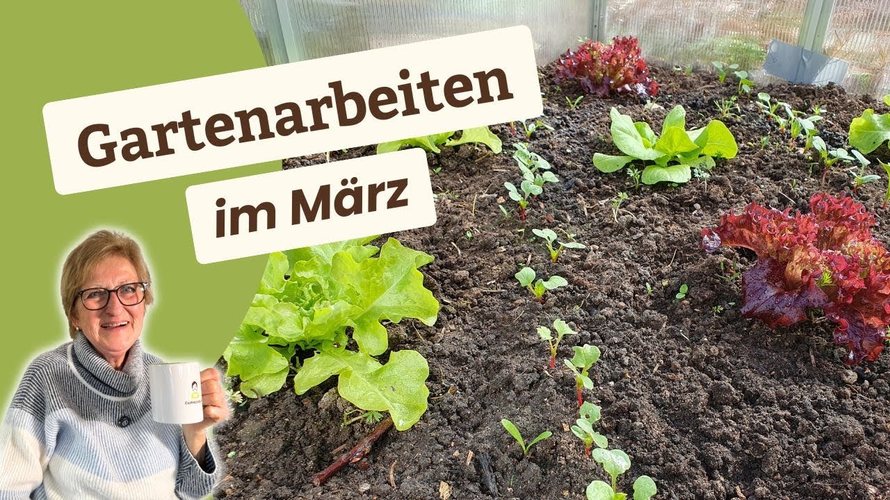 Dein Arbeitskalender für den Gartenmonat März