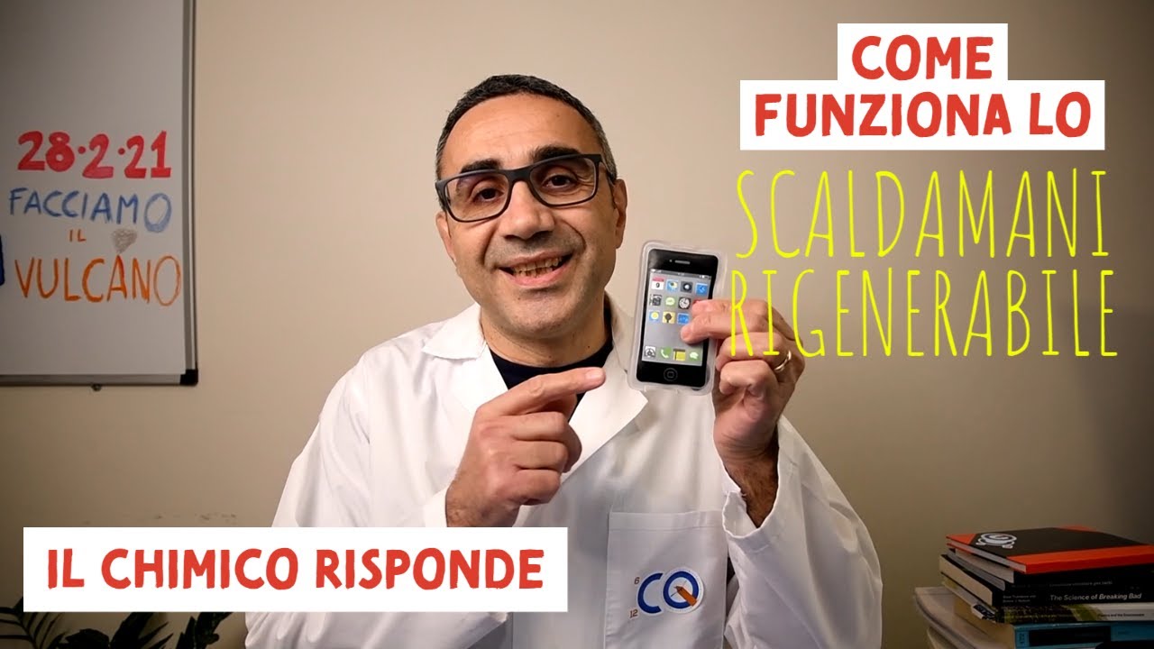 Come funziona lo scaldamani riutilizzabile liquido ricaricabile spiegato dal Chimico