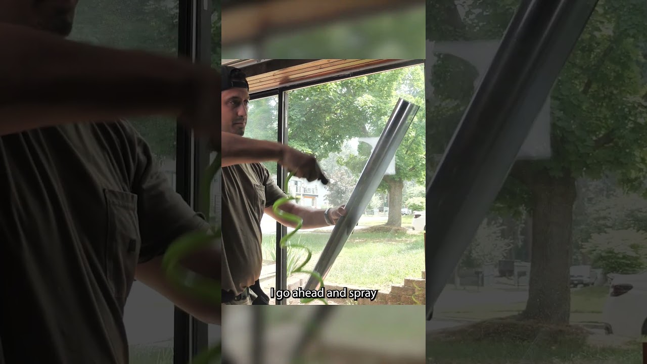 Step-by-Step guide on how to Reverse roll window film #diy #windowtint