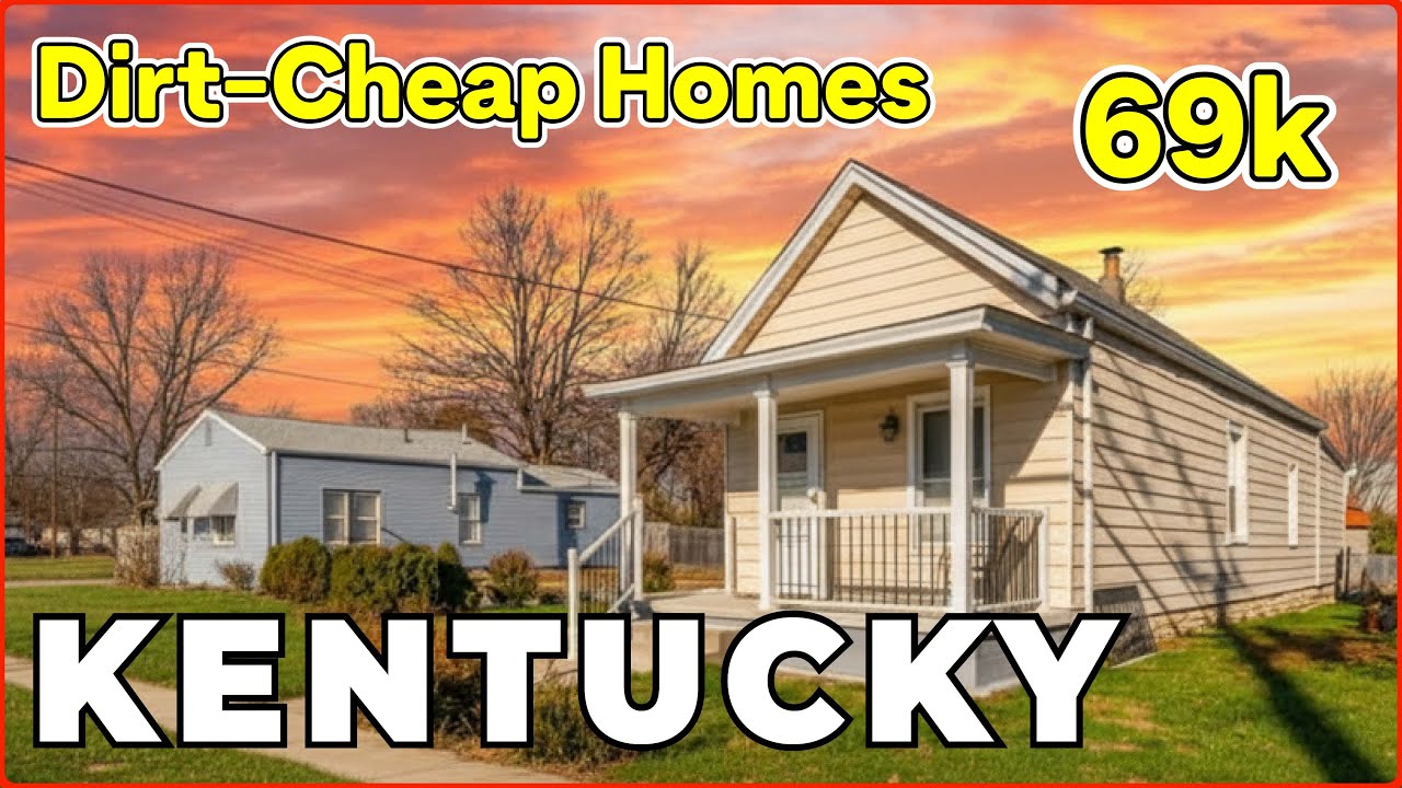 DIRT-CHEAP Kentucky HOMES 🏠 | Hidden Property Deals You Can Still Afford
