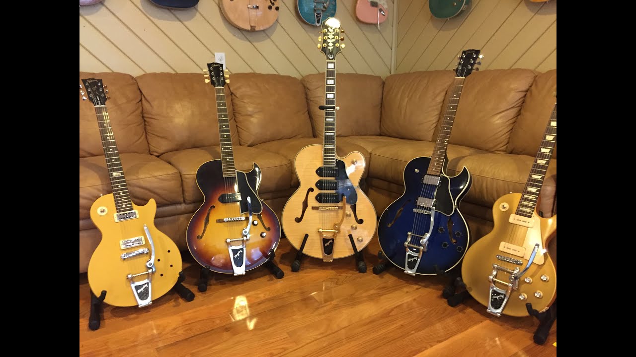 Bigsby B3, B5, B50, B6, B7, B700 & Vibratmate Show and Tell