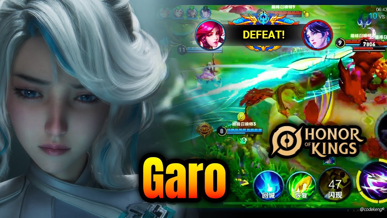 Top Global Gameplay Garo 2024 | Honor of Kings Global 2024