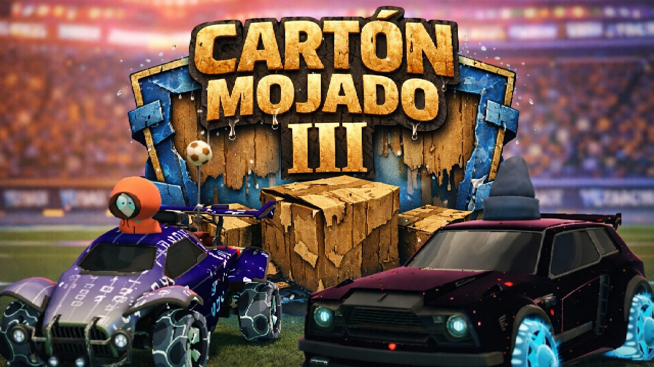 Llegó el RANGO de CARTÓN MOJADO | ROCKET LEAGUE