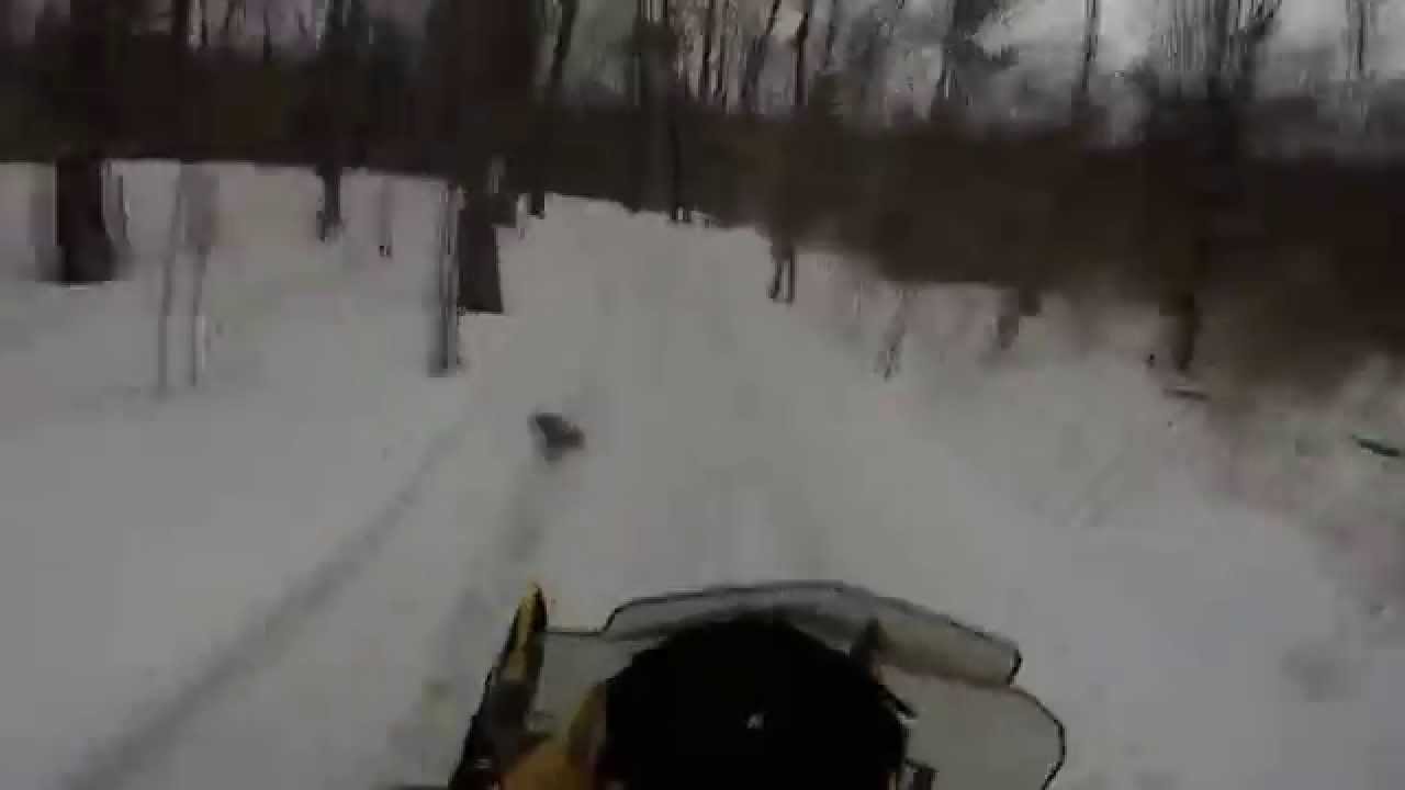 Corridor 8 to Squam snowmobile Trail 2 4 miles of trail work needed