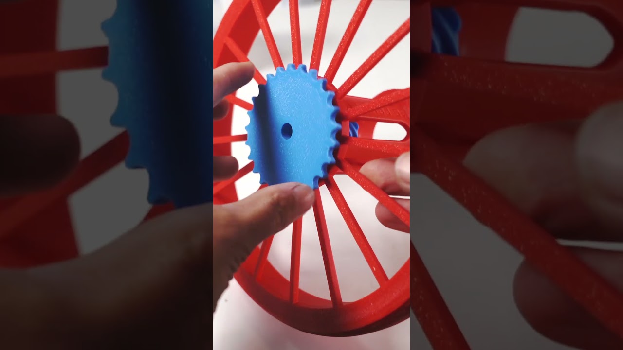 The design of bike wheels is genius.