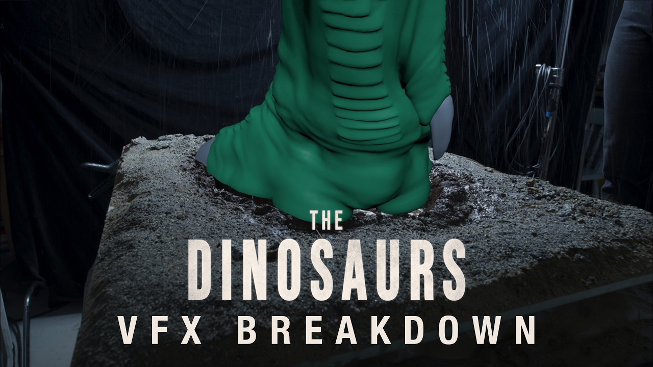 Bringing Dinosaurs Back to Life | VFX Breakdown | The Dinosaurs