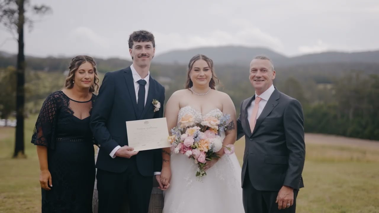Rachel + Bailey // Possum Brush Wedding Videography // MK-PIXELS