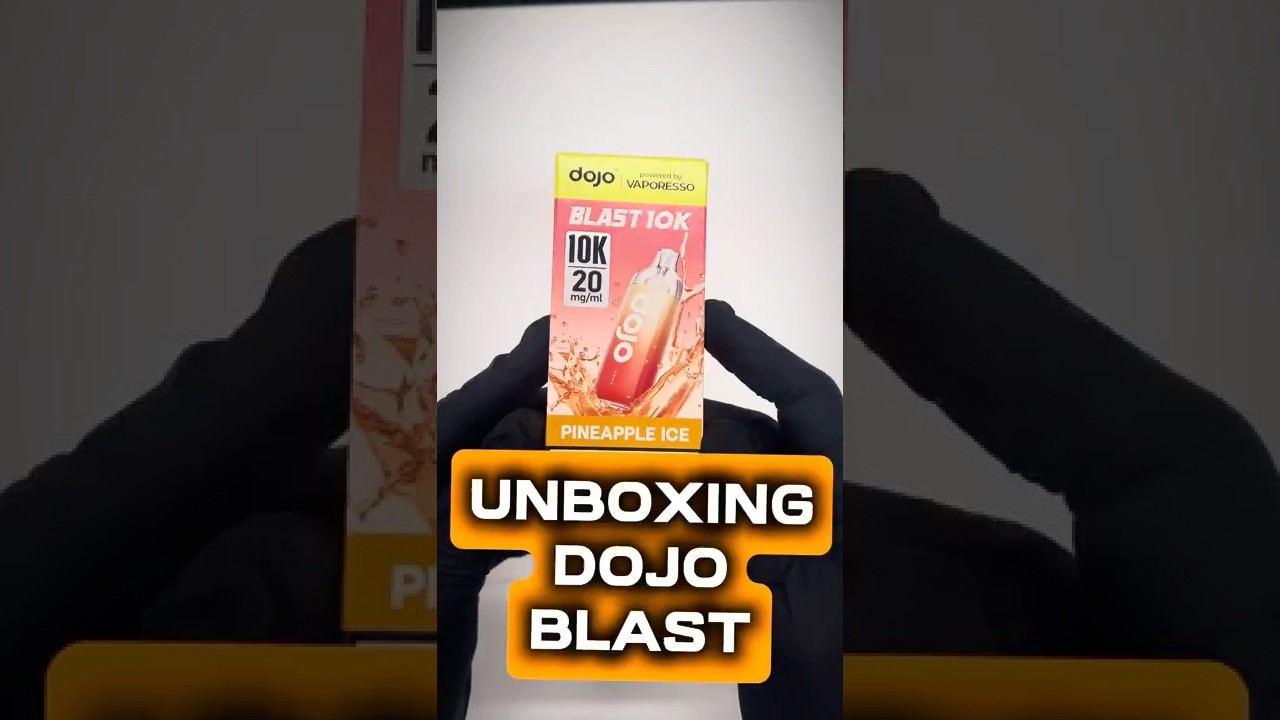 Распаковка Dojo Blast #одноразоваяэлектронная ручкой #распаковка #theno1plug #купитьсейчас