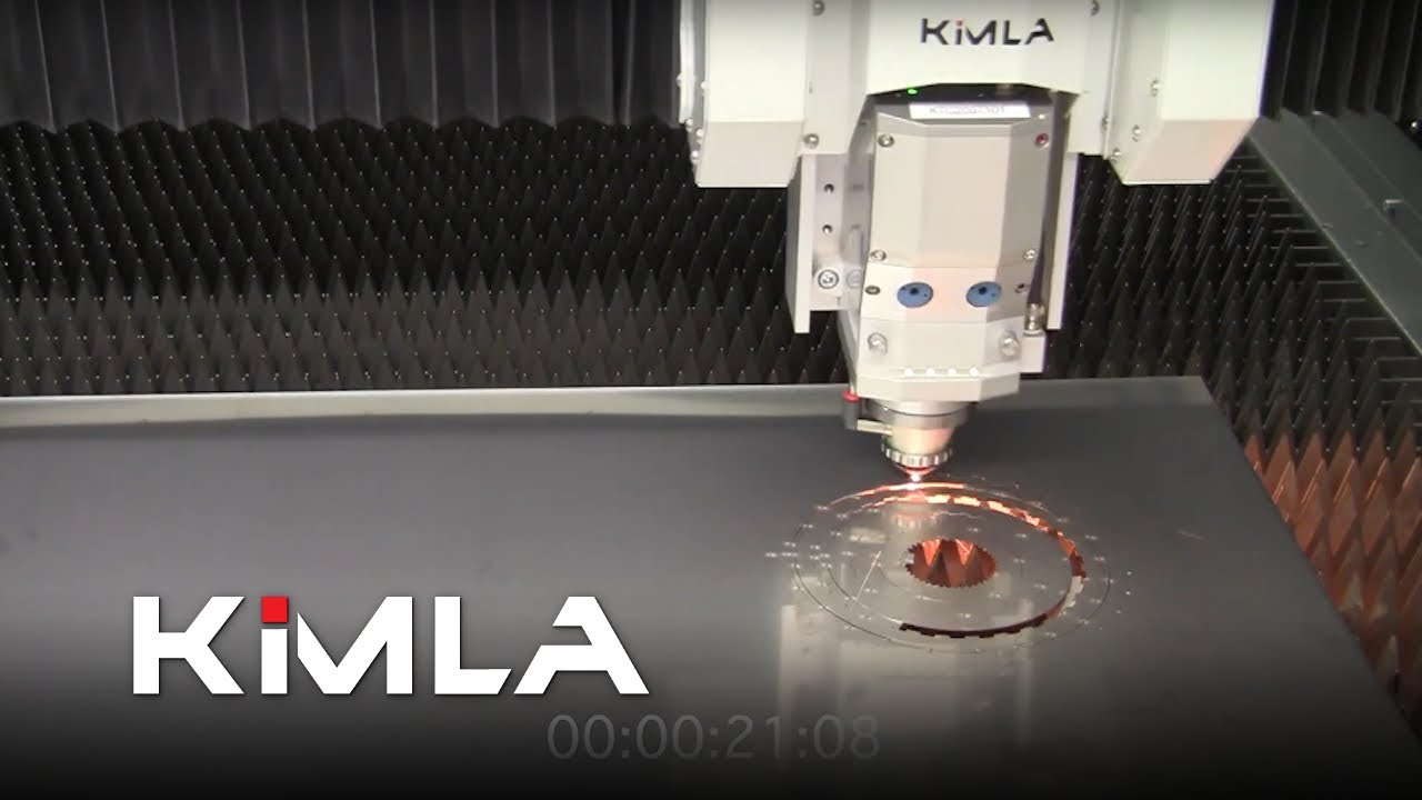 KIMLA - najszybsze wycinarki laserowe fiber. Ekstremalnie szybkie wycinanie w stali.
