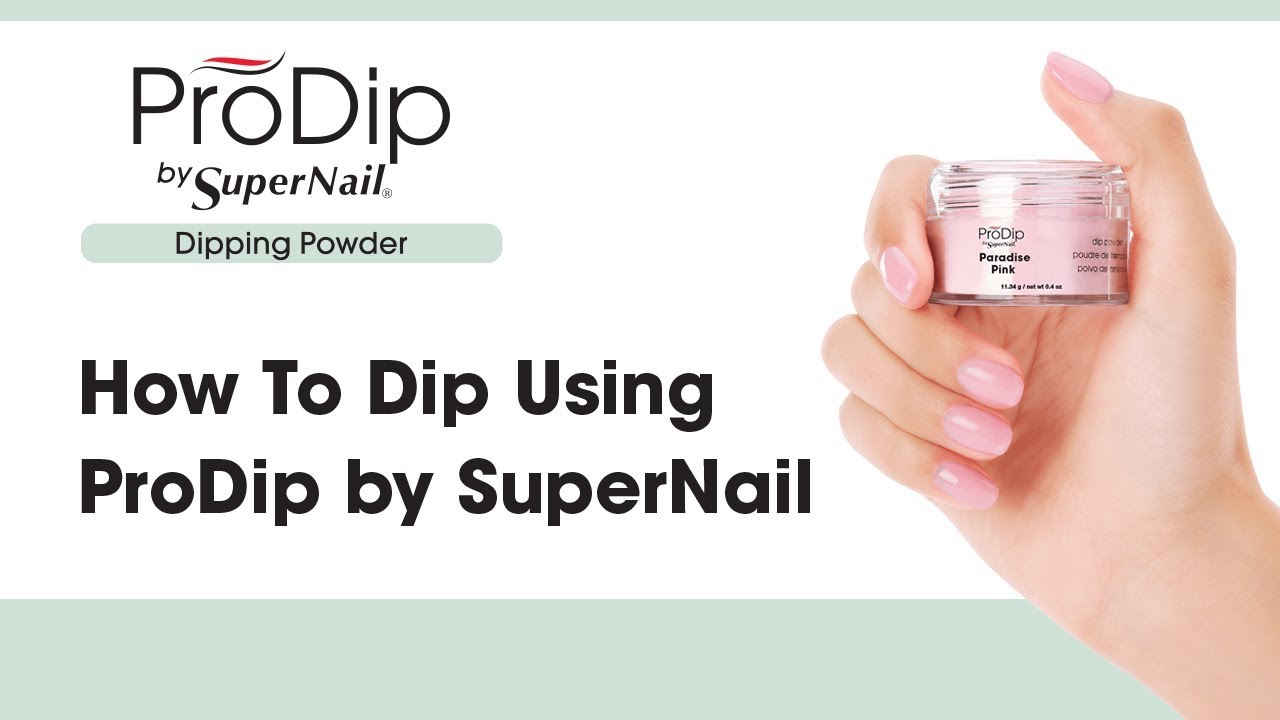 How to Dip Using ProDip by SuperNail at Sally Beauty (Tutorial)