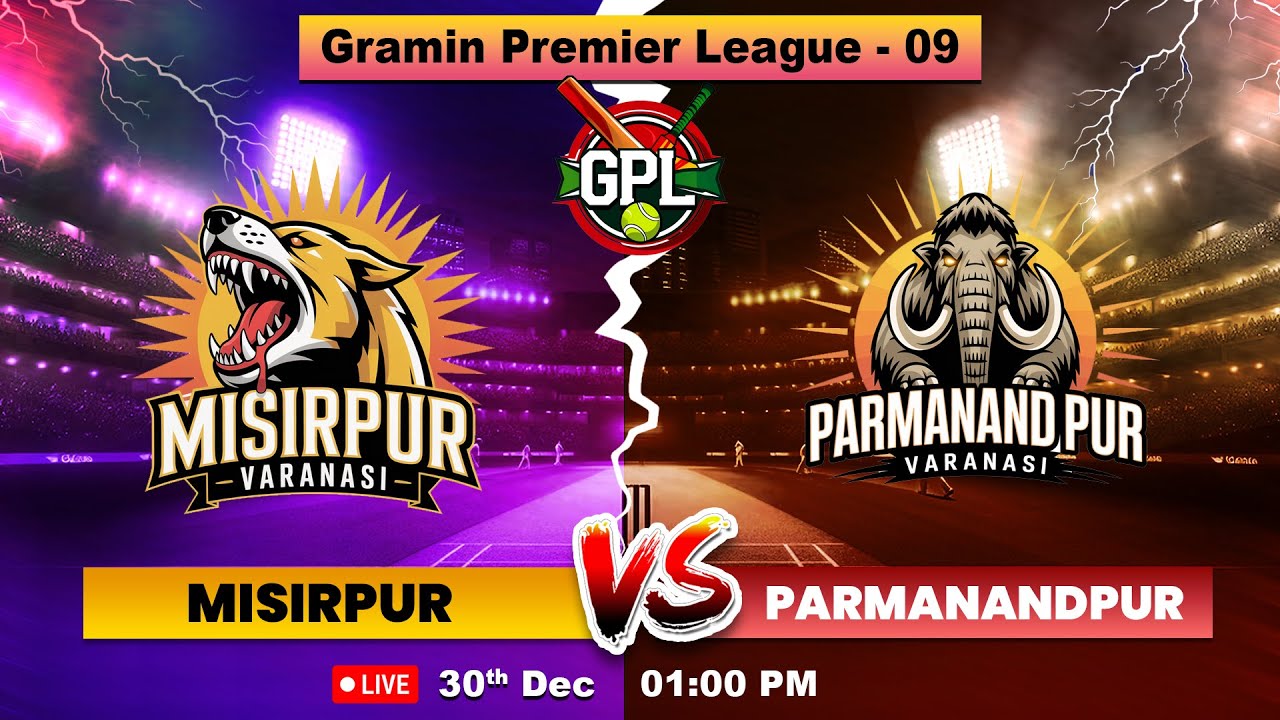 Misirpur vs Parmanandpur | Jagatpur Live Match | GPL 09 | GPL in Varanasi Match | Army Cricket Live