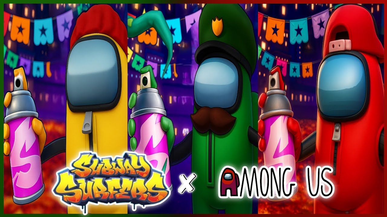 Among Us x Subway Surfers Showdown! Floor is Lava 🌋